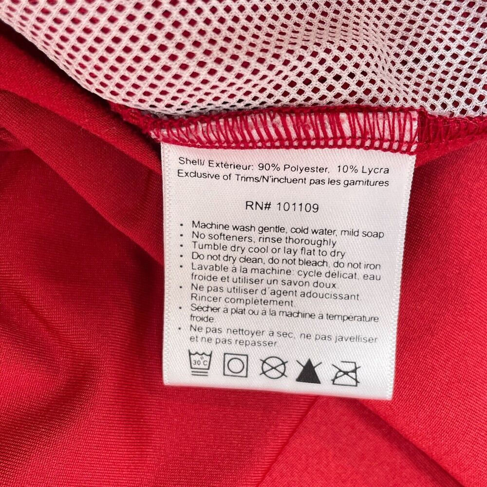 Cloudveil Short Sleeve Pullover Men’s Size Large Red Half Zip‎ Shirt Hiking Base - Picture 8 of 11